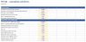 Mining Project Model - Production, Grade, Recovery, NPV, IRR & DSCR (Excel)