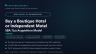 Boutique Hotel / Motel Acquisition & SBA Underwriting Model