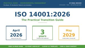 ISO 14001:2026 Practical Transition Guide: Six Phases, 35 Checkpoints, Ready-to-Use Templates