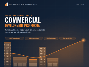 Institutional Office / Industrial / Retail Commercial Development Pro Forma Model