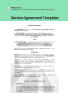 Service Agreement Template (Maintenance Service Contract, Facilities Maintenance Agreement, Building Services Contract)