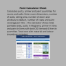 Construction Materials Calculator | Excel | Brickwork, Concrete, Plaster, Paint & Tiles | Quantity & Cost Estimator | Rs