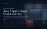 Auto Repair Garage Financial Model - Billed Hours & Effective Labour Rate (Excel)