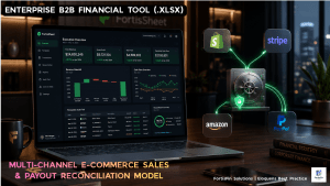 SaaS MRR & Churn Analytics Dashboard (.xlsx) | Investor-Grade Subscription Model