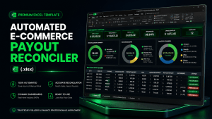 Multi-Channel E-Commerce Sales & Payout Reconciliation Model (.xlsx)