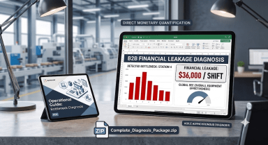 Automated Bottleneck & Financial Leakage Diagnostic (Excel Template)
