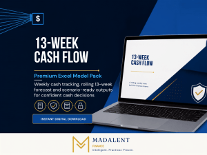 13-Week Cash Flow Forecast Excel Template