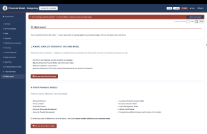 Financial Budget Model — Bilingual