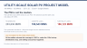 Utility-Scale Solar PV Model | P50 Bias & Debt Sizing