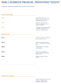 Small Business Financial Operations Toolkit: Cash Flow, Staff Cost & Concentration Risk Models