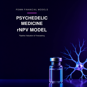 Psychedelic Medicine rNPV Financial Model – Clinical Pipeline, Therapy Economics, Commercial Forecast & Valuation