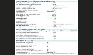 Rental Property DSCR Loan Sizing Calculator (Free Excel Template)