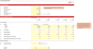 EasePro High level Investment Valuation Model Template