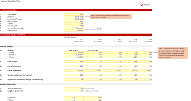 EasePro High level Investment Valuation Model Template