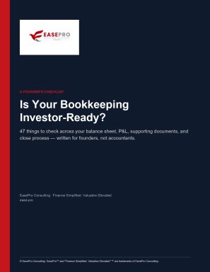 How to Check if Your Bookkeeping Is Investor-Ready
