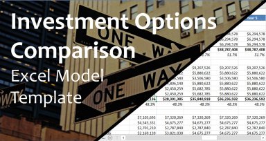 Investment Options Comparison Financial Model