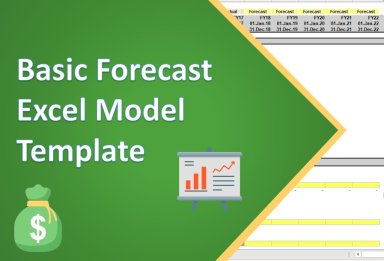 Basic Forecast Excel Model Template