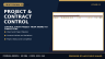 Construction Project Costing & Cash Flow System in Excel | BOQ | WIP | Job Costing | 13-Week Cash Flow