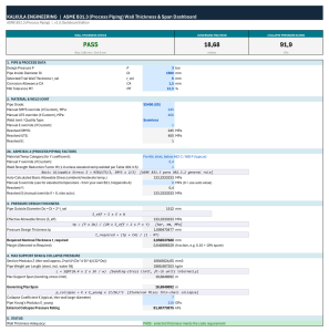 ASME B31.3, process piping, pipe wall thickness, Lorenz equation, allowable stress