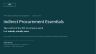 Indirect Procurement Essentials — Complete Programme: Handbook, 120 Slides, 35 Unlocked Working Tools