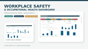 Workplace Safety & Occupational Health Dashboard – Professional Excel Toolkit