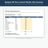 Freelancer Business Planner – Budget, Debt, Clients & Taxes Excel Template