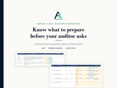 Annual Audit Readiness Workbook for Finance Teams
