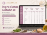 Restaurant Food Cost Calculator | Recipe Costing & Menu Pricing Spreadsheet for Restaurants