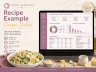 Restaurant Food Cost Calculator | Recipe Costing & Menu Pricing Spreadsheet for Restaurants