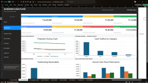 Business Cash Flow Control System-Excel Template