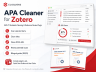 APA Cleaner for Zotero – Lightweight APA 7 Metadata Cleaning Utility for Zotero