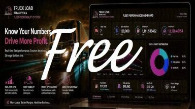 Truck Load Break-Even & Fleet Profitability System ( For Free )