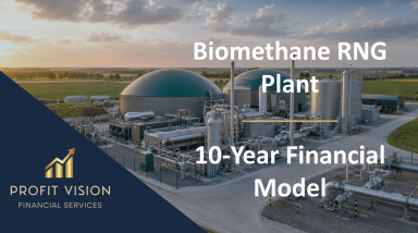Biomethane RNG Plant – 10 Year Financial Model