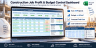Construction Job Profit & Budget Control Dashboard | Excel Template for Contractors & Builders