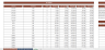 Compensation - Annual Increase Merit Matrix Template
