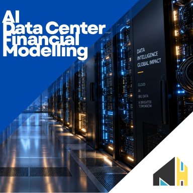 AI Data Center Financial Model with Discounted Cash Flow (DCF) Valuation