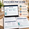 Enterprise Risk Management (ERM) Excel Template | 10-in-1 Risk Register, Dashboard, 5x5 Matrix & Action Plan