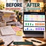 Enterprise Risk Management (ERM) Excel Template | 10-in-1 Risk Register, Dashboard, 5x5 Matrix & Action Plan
