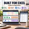 Enterprise Risk Management (ERM) Excel Template | 10-in-1 Risk Register, Dashboard, 5x5 Matrix & Action Plan