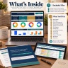 DevOps Cloud Tracker Excel Template | 10-in-1 IT Operations Dashboard, SRE Incident, Risk & Compliance