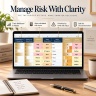 DevOps Cloud Tracker Excel Template | 10-in-1 IT Operations Dashboard, SRE Incident, Risk & Compliance