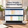 DevOps Cloud Tracker Excel Template | 10-in-1 IT Operations Dashboard, SRE Incident, Risk & Compliance