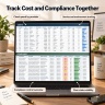 DevOps Cloud Tracker Excel Template | 10-in-1 IT Operations Dashboard, SRE Incident, Risk & Compliance