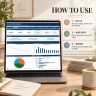 AI Cost Tracker Excel Template | API Usage, SaaS Subscriptions, Budget, Spend & ROI Dashboard
