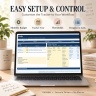 AI Cost Tracker Excel Template | API Usage, SaaS Subscriptions, Budget, Spend & ROI Dashboard