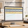 SaaS 5-Year Financial Model Excel | MRR & ARR, Three-Statement Forecast, Unit Economics, Cash Runway & Investor Deck
