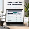 SaaS 5-Year Financial Model Excel | MRR & ARR, Three-Statement Forecast, Unit Economics, Cash Runway & Investor Deck