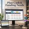 SaaS 5-Year Financial Model Excel | MRR & ARR, Three-Statement Forecast, Unit Economics, Cash Runway & Investor Deck