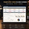 13-Week Cash Flow Forecast & CFO Dashboard Excel | AR/AP, Scenario Planning, Runway & Management Report