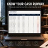 13-Week Cash Flow Forecast & CFO Dashboard Excel | AR/AP, Scenario Planning, Runway & Management Report